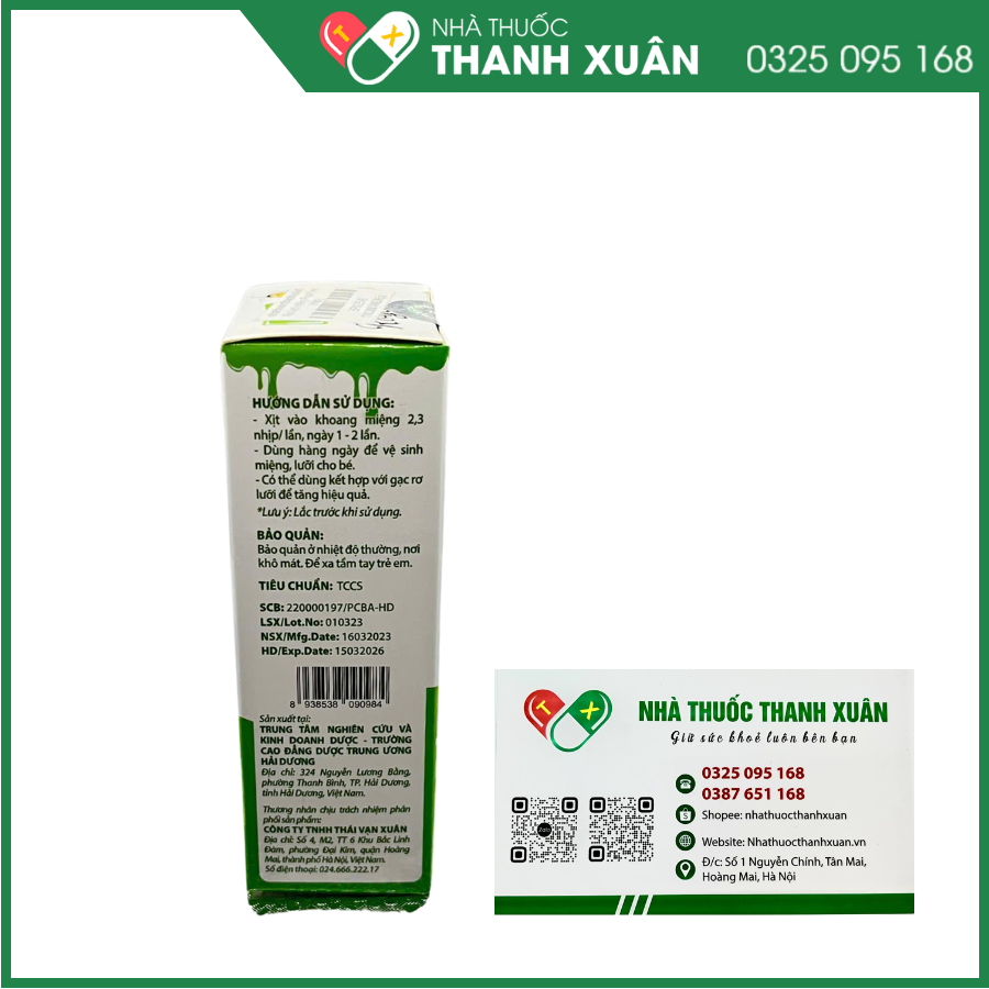 Rơ lưỡi miệng Royal Bee
